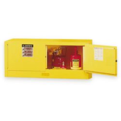 Justrite 12G, 2 Doors, Manual Close, Flammable Cabinet, Sure-Grip® EX Piggyback, Yellow - 891300 New from Rankin