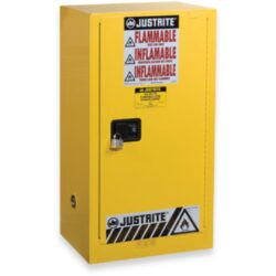 Justrite 15 Gallon Flammable Cabinet, Sure-Grip® EX Compac - 891520 New from Rankin