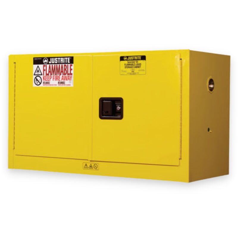 Justrite 17 Gallon Flammable Safety Cabinet, Sure-Grip® EX Piggyback - 891700 New from Rankin
