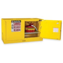 Justrite 17G Flammable Safety Cabinet, Sure-Grip® EX Piggyback - 891720 New from Rankin