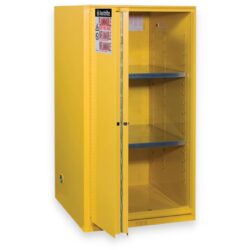 Justrite 60 Gallon, Bi-Fold Self Close Door, Flammable Cabinet, Sure-Grip® EX - 896080 New from Rankin