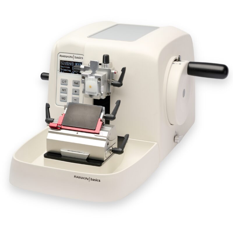 Rankin Basics MCT45 Semi-Automated Microtome Right-Side Angle New from Rankin Biomedical